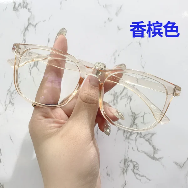 lunettes transparentes