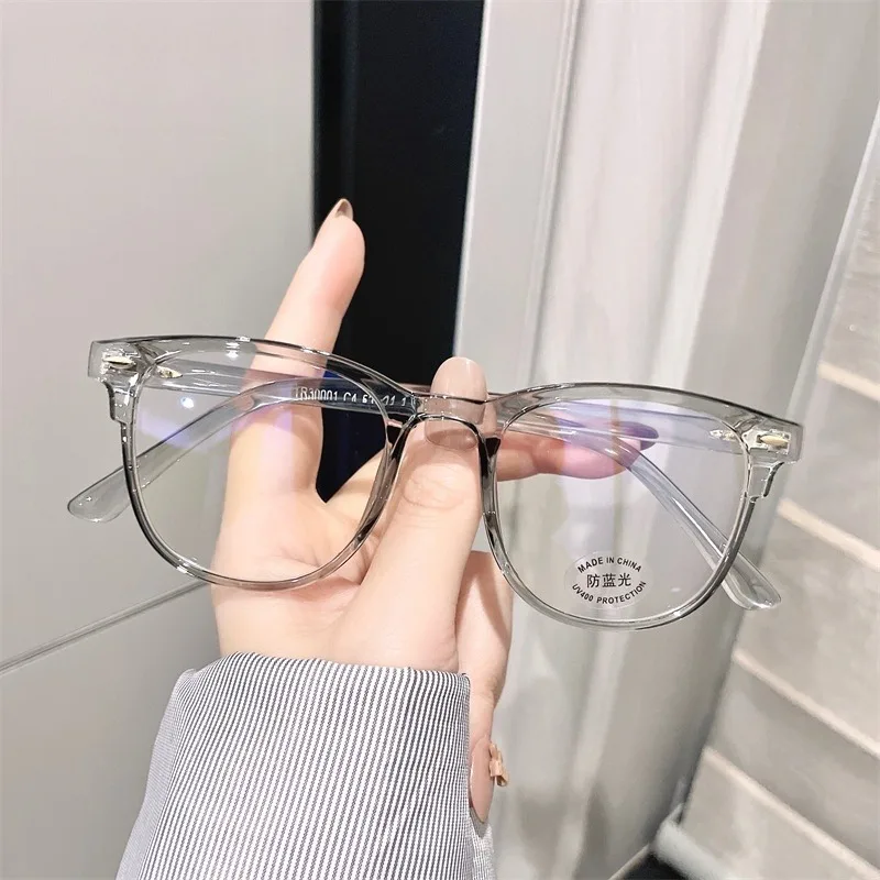 lunette monture transparente femme