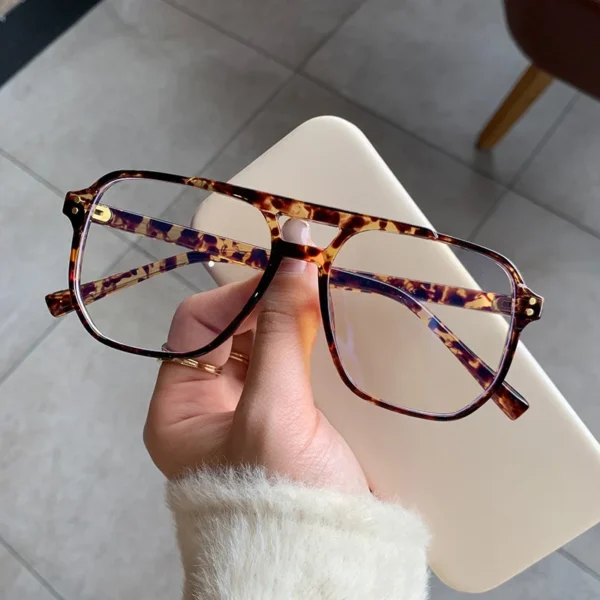 lunette transparente homme